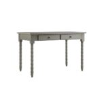 Kivona Study Table with Wooden Legs