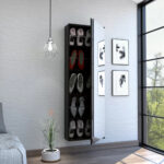 Kivona Aymon Mirror Door with Shoe Rack