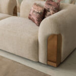 Kivona Luxe Rose Gold Sofa