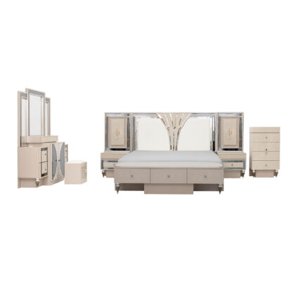 Kivona Essential Bedroom Set (W/O Wardrobe)
