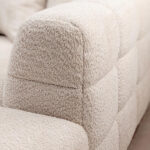 Kivona Luxe Bubble Tufted Corner Sofa