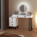 Kivona Oaklynne Dressing Table with Mirror