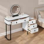 Kivona Oaklynne Dressing Table with Mirror