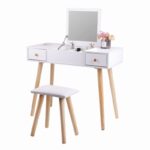 Kivona Sven Dressing Table with Mirror