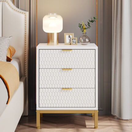 Kivona Emery Three-Drawer Nightstand
