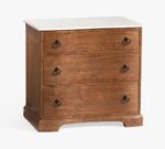 Kivona Lucia Marble-Top Nightstand